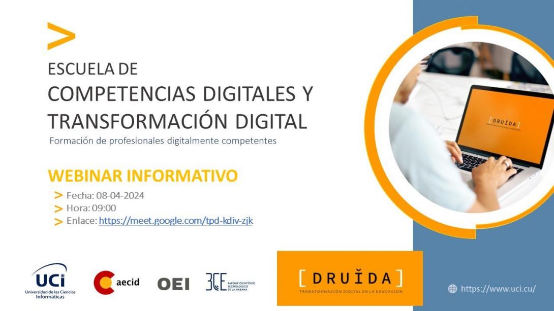 Webinar sobre la Escuela de Competencias Digitales